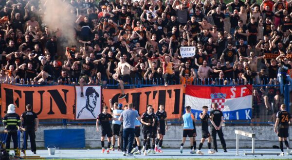 02.06.2024., Osijek - 33. kolo Prve NL: NK Zrinski Osjecko 1664 - HNK Sibenik Photo: Matija Milanovic/PIXSELL
