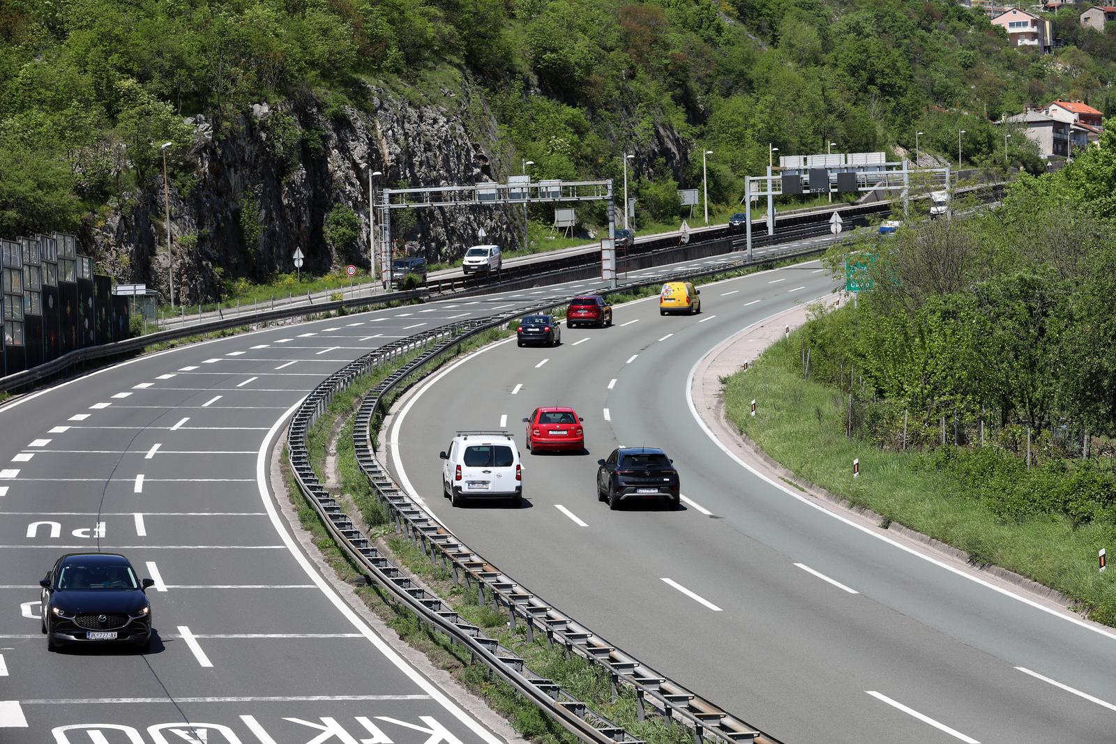 Autocesta A6 kod Rijeke