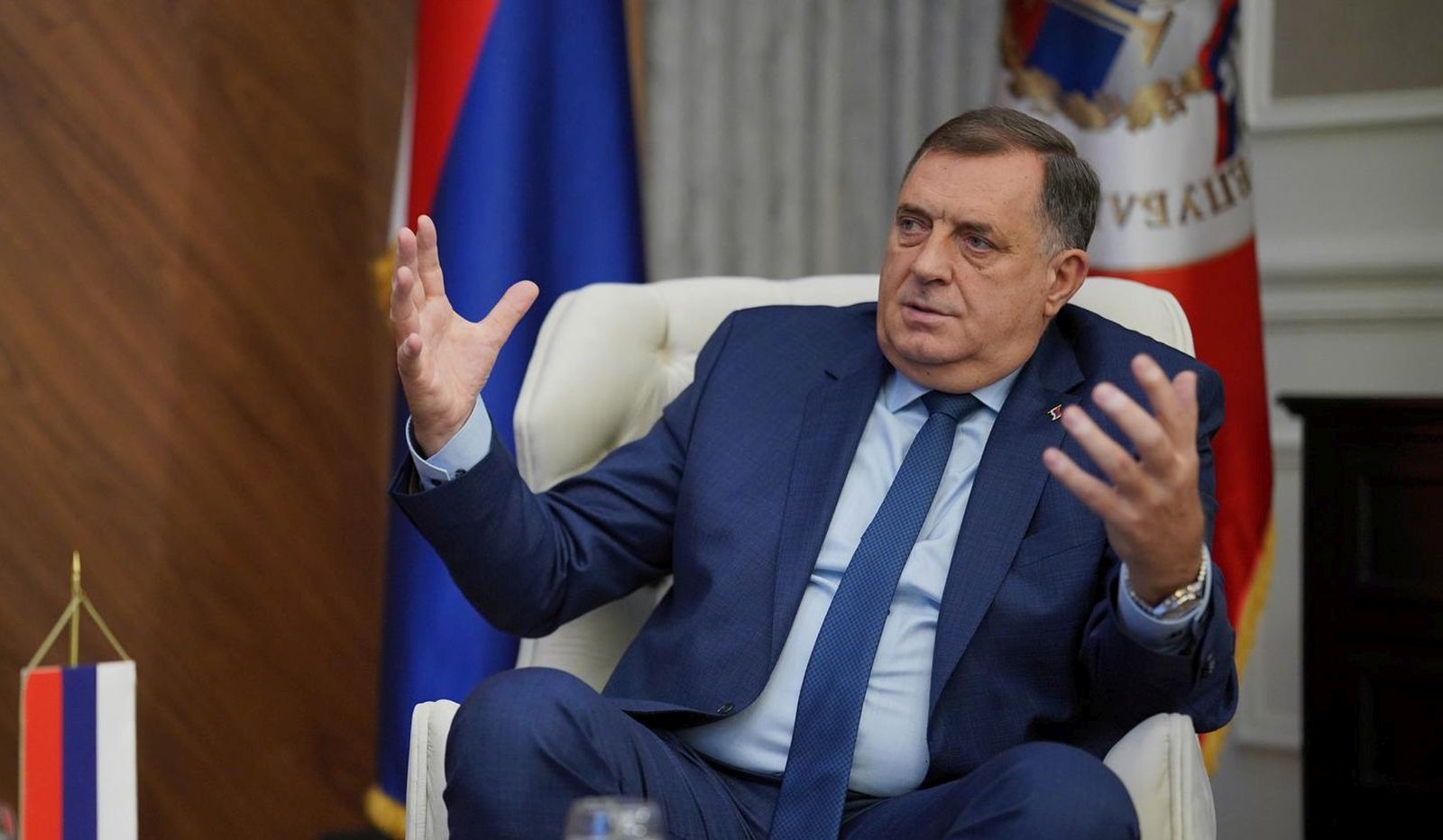 03.10.2023., Banja Luka, Bosna i Hercegovina - Predsjednik Republike Srpske Milorad Dodik.   Photo: Dejan Rakita/PIXSELL