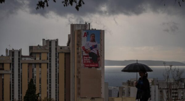 10.11.2023., Split, Kisni dan u Centru Splita. Photo: Zvonimir Barisin/PIXSELL