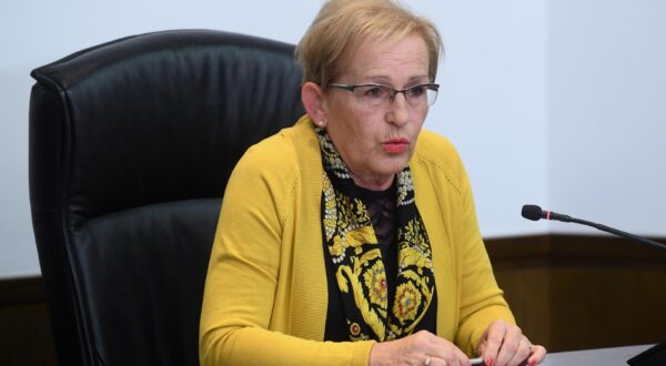 17.05.2021., Zagreb - U Hrvatskom Saboru odrzala se konferencija za medije Drzavnog izbornog povjerenstva (DIP). Konferenciji su nazocili predsjednik DIP-a Djuro Sessa te potpredsjednice Ana Lovrin i Vesna Fabijancic-Krizanic.rPhoto: Marko Lukunic/PIXSELL