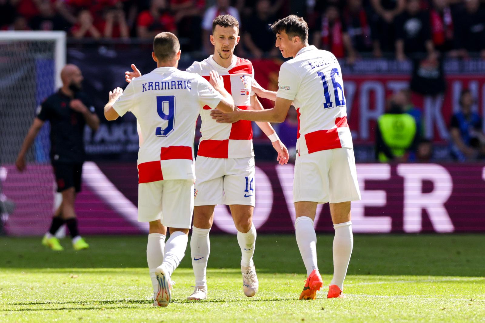 19.06.2024., Volksparkstadion, Hamburg, Njemacka - Europsko prvenstvo 2024., skupina B, 2. kolo, Hrvatska - Albanija. Photo: Luka stanzl/PIXSELL