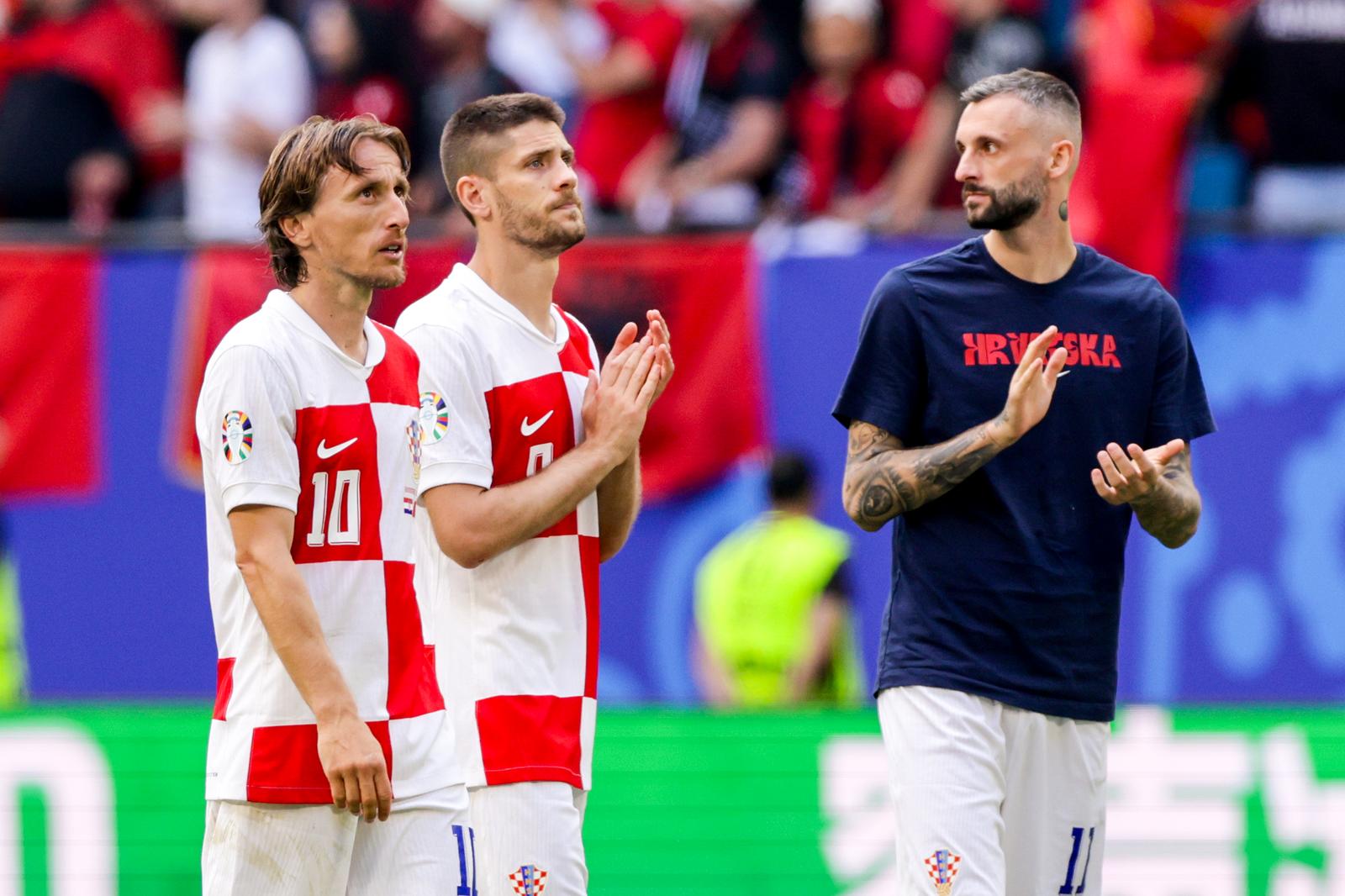 19.06.2024., Volksparkstadion, Hamburg, Njemacka - Europsko prvenstvo 2024., skupina B, 2. kolo, Hrvatska - Albanija. Photo: Luka stanzl/PIXSELL