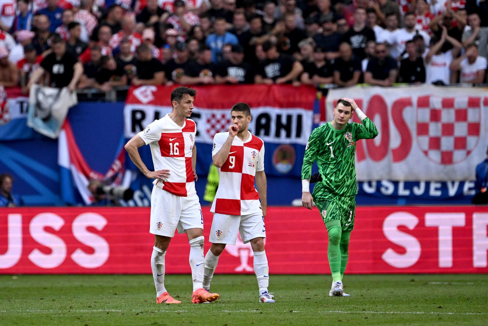 19.06.2024., Volksparkstadion, Hamburg, Njemacka - Europsko prvenstvo 2024., skupina B, 2. kolo, Hrvatska - Albanija.  Photo: Marko Lukunic/PIXSELL