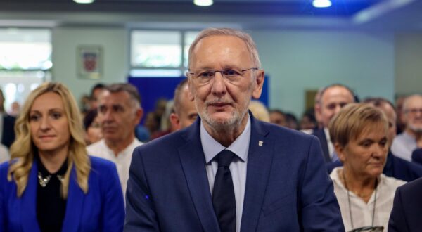 23.05.2024., Gospic - Predstavljanje HDZ-ovih kandidata za EU parlament Photo: Sime Zelic/PIXSELL