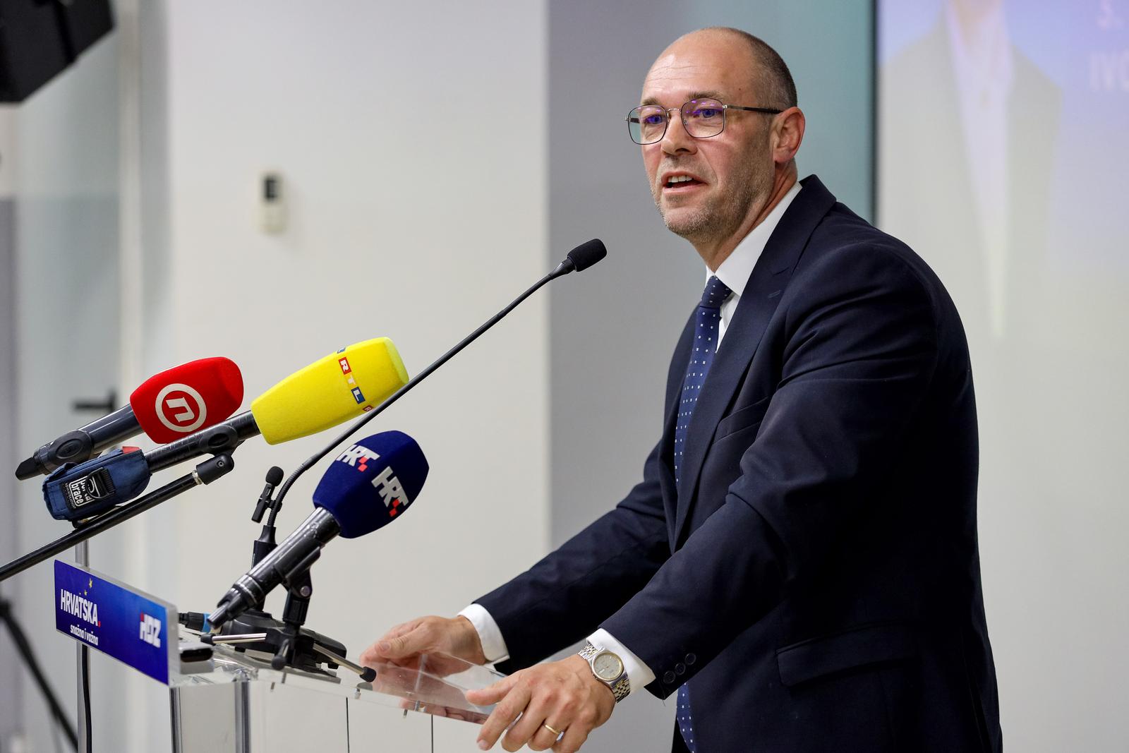 23.05.2024., Gospic - Predstavljanje HDZ-ovih kandidata za EU parlament Photo: Sime Zelic/PIXSELL