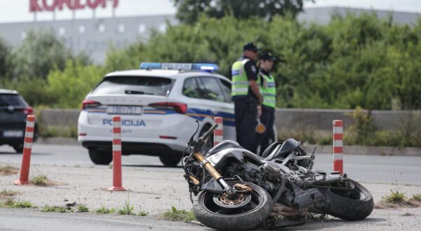 23.06.2024., Zagreb - Prometna nesreca na Slavonskoj aveniji u kojoj je smrtno stradao motociklist. Photo: Tomislav Miletic/PIXSELL