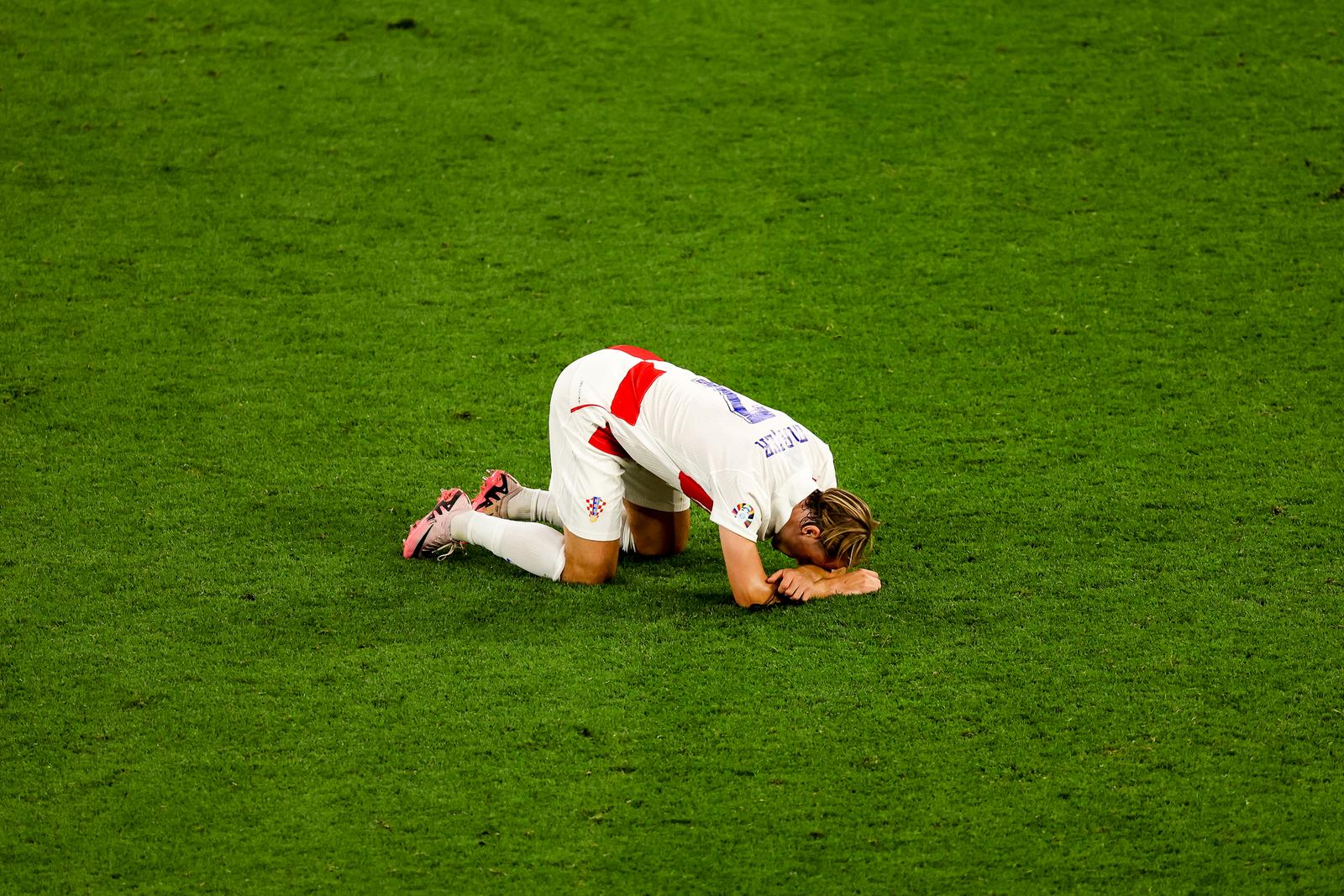 24.06.2024., stadion Leipzig, Leipzig, Njemacka - Europsko prvenstvo 2024., skupina B, 3. kolo, Hrvatska - Italija. Photo: Sanjin Strukic/PIXSELL