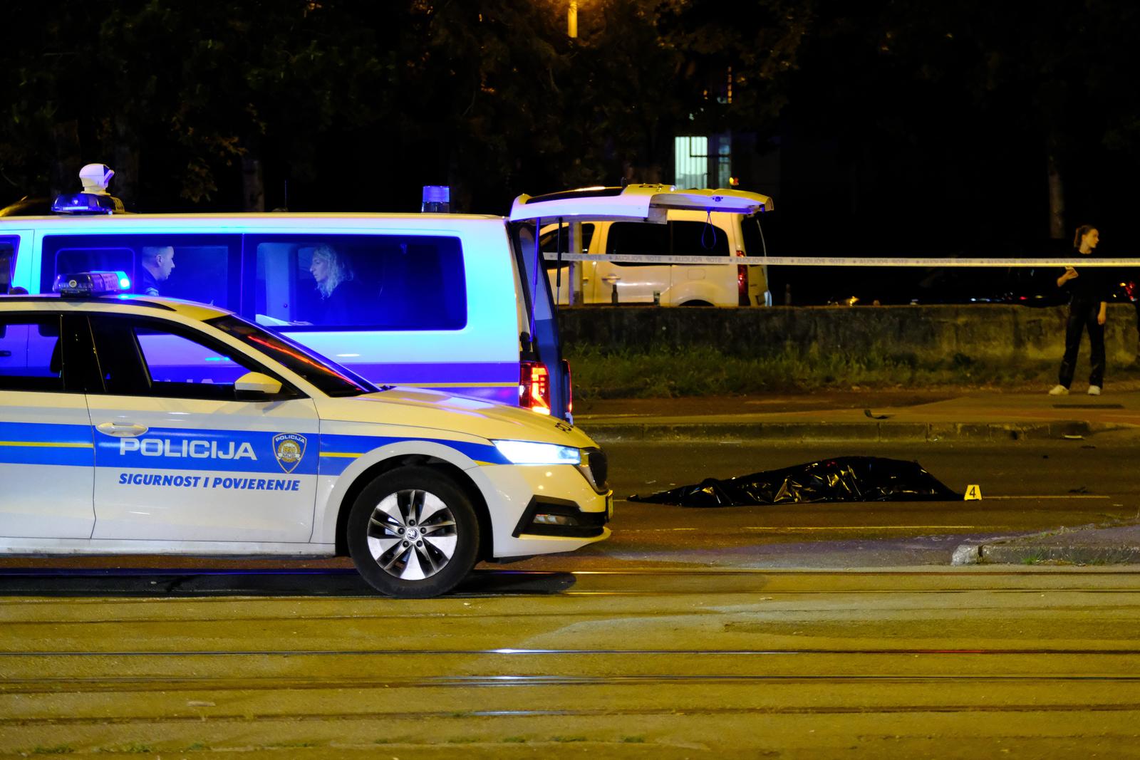 25.05.2024., Zagreb - Na krizanju Savske i Selske kod Jadranskog mosta jedna osoba smrtno je stradala u prometnoj nesreci. Photo: Slaven Branislav Babic/PIXSELL