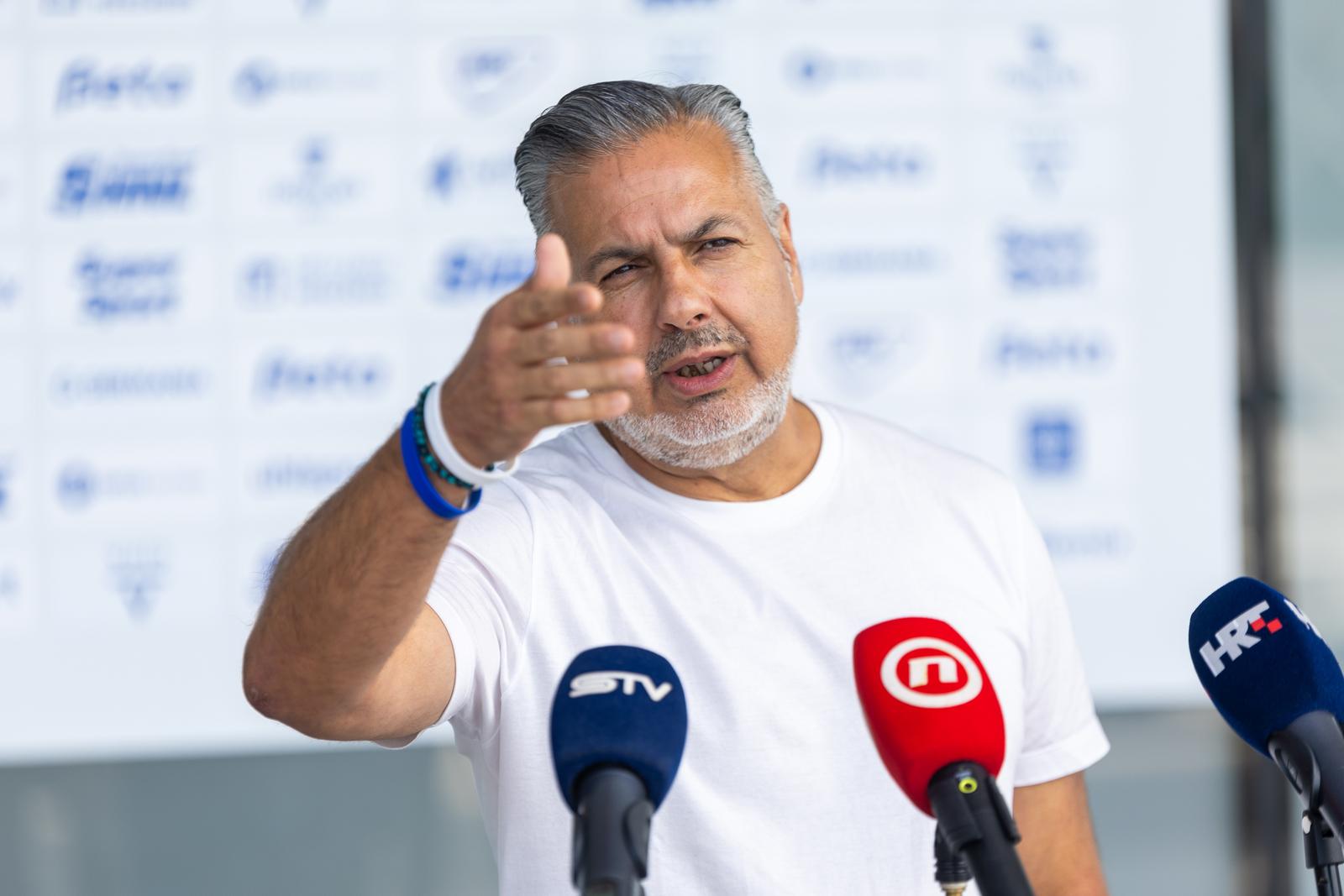 25.06.2024. Osijek - Press konferencija NK Osijek Photo: Borna jaksic/PIXSELL