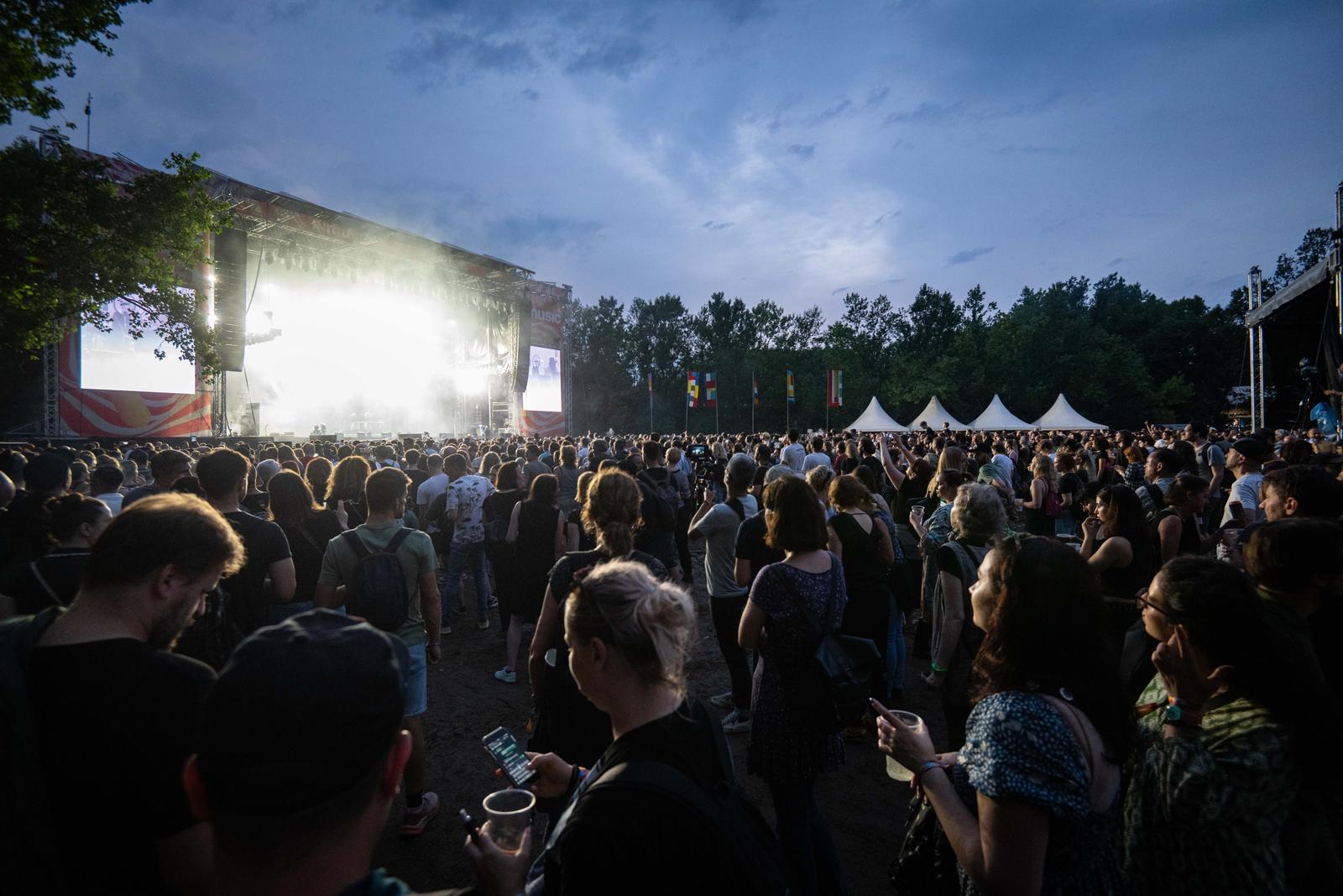 26.06.2024., Zagreb - Glazbeni duo Royksopp nastupio na INmusic festivalu. Photo: Neva Zganec/PIXSELL