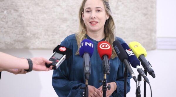 27.06.2024., Zagreb - Na konferenciji za medije odrzanoj u Saboru o aktualnim temema govorila je zastupnica Marija Selak Raspudic. Photo: Patrik Macek/PIXSELL