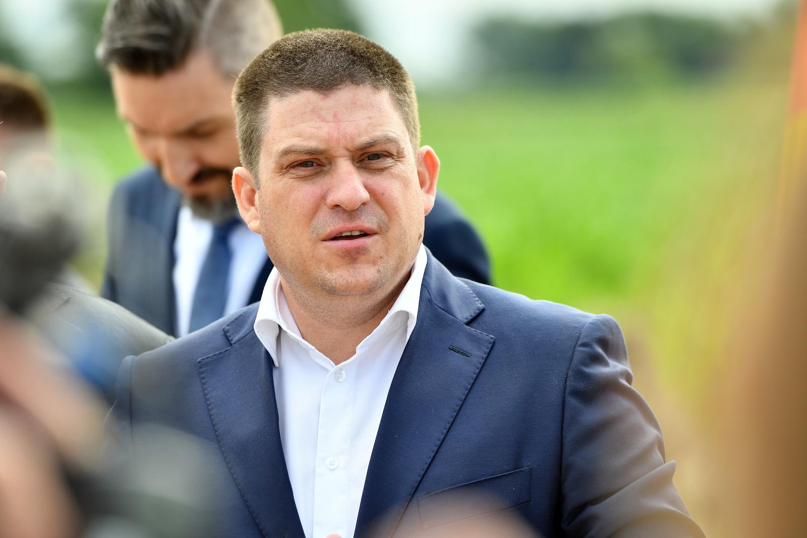 27.06.2024. Prelog- Potpredsjednik Vlade i ministar Oleg Butkovic u radnom posjetu Medjimurskoj zupaniji, obisao je radove na projektu izgradnje obilaznice Preloga.    Photo: Vjeran Zganec Rogulja/PIXSELL