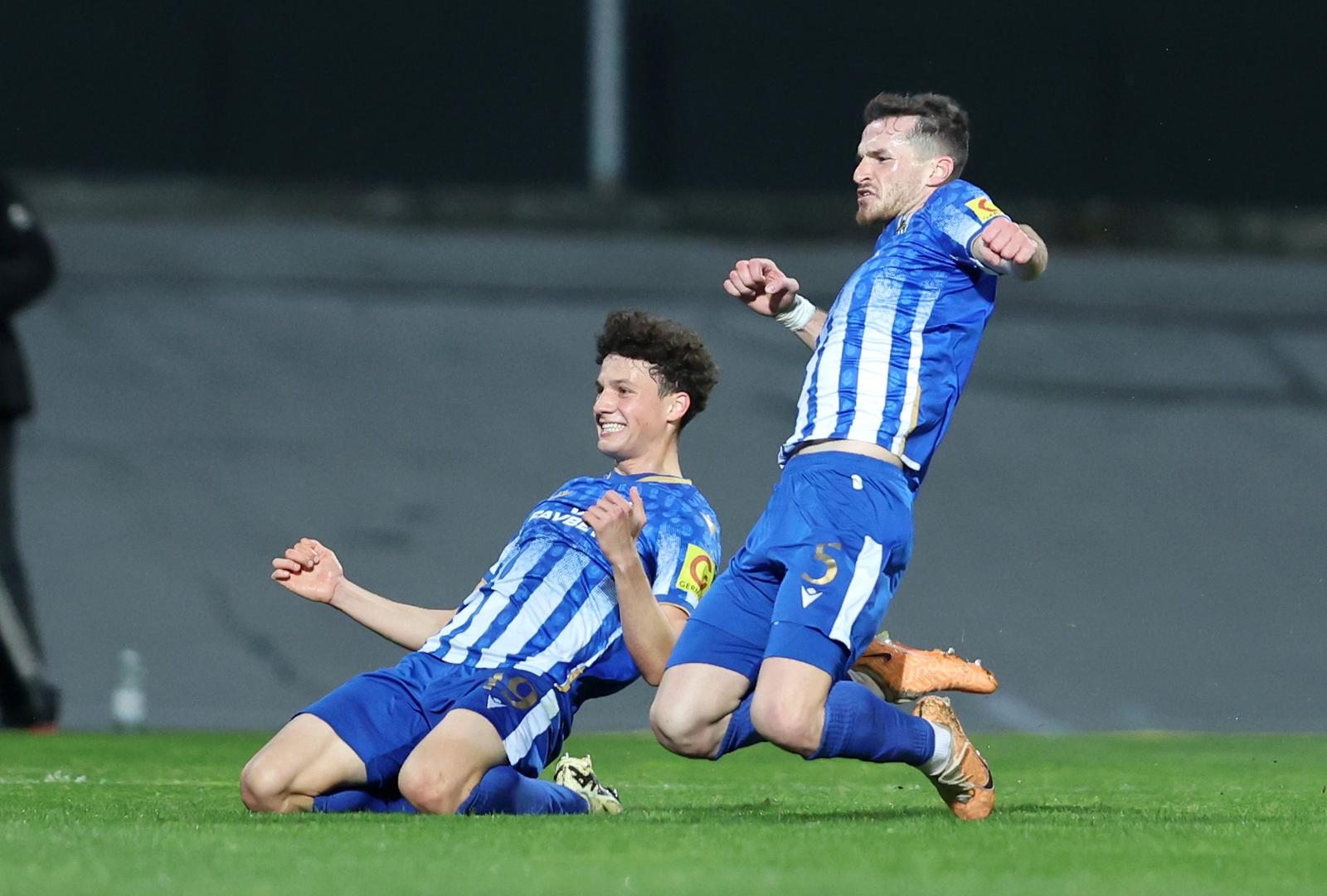 28.04.2024., Zagreb - Gradski stadion u Kranjcevicevoj. SuperSport HNK, 32. kolo, NK Lokomotiva - HNK Rijeka. Photo: Sanjin Strukic/PIXSELL