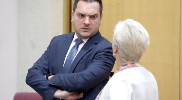 29.06.2023., Zagreb - Sabor 16. sjednicu nastavlja raspravom o godidnjem izvjestaju o izvrsenju Drzavnog proracuna Republike Hrvatske za 2022. godinu. Photo: Patrik Macek/PIXSELL