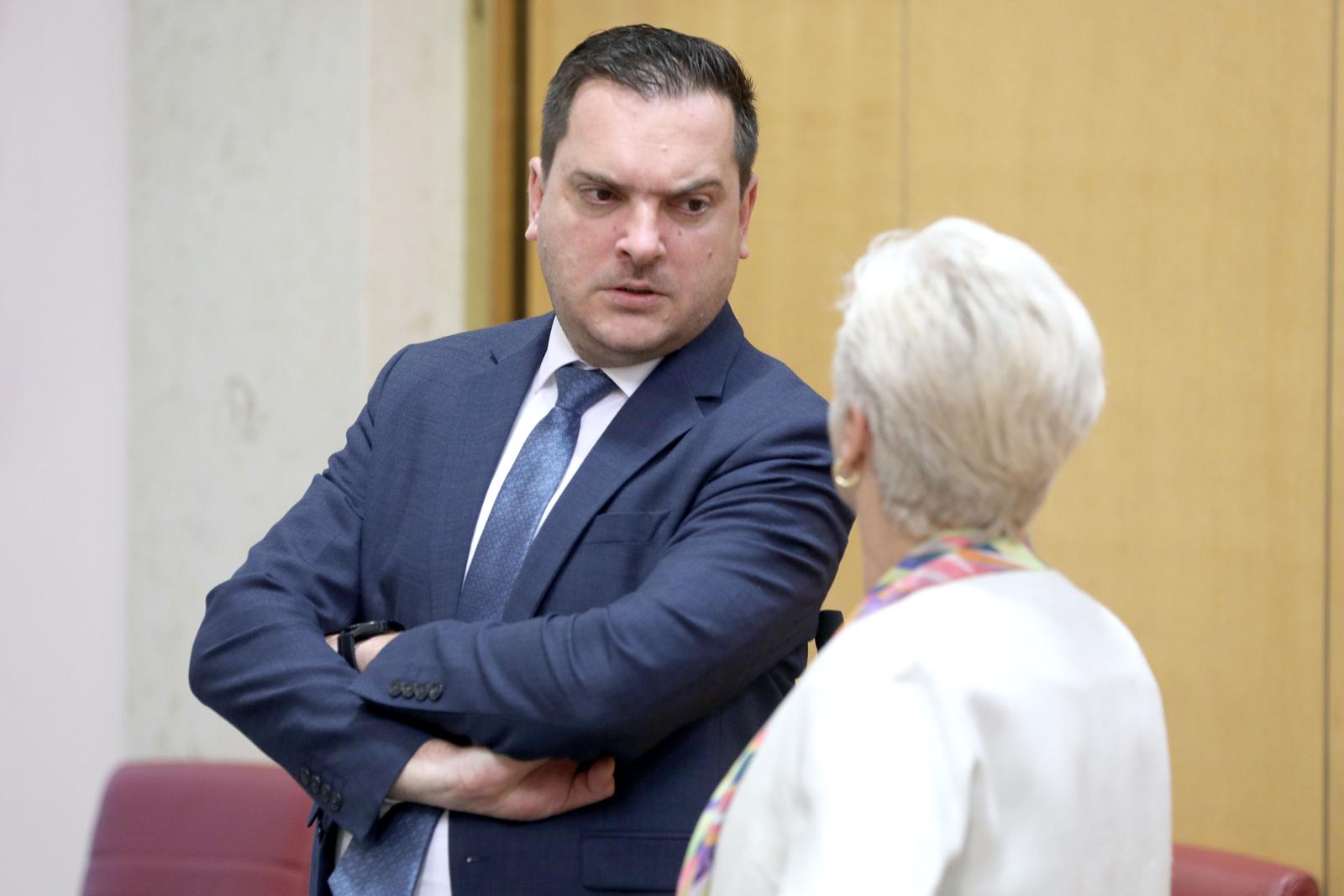 29.06.2023., Zagreb - Sabor 16. sjednicu nastavlja raspravom o godidnjem izvjestaju o izvrsenju Drzavnog proracuna Republike Hrvatske za 2022. godinu. Photo: Patrik Macek/PIXSELL