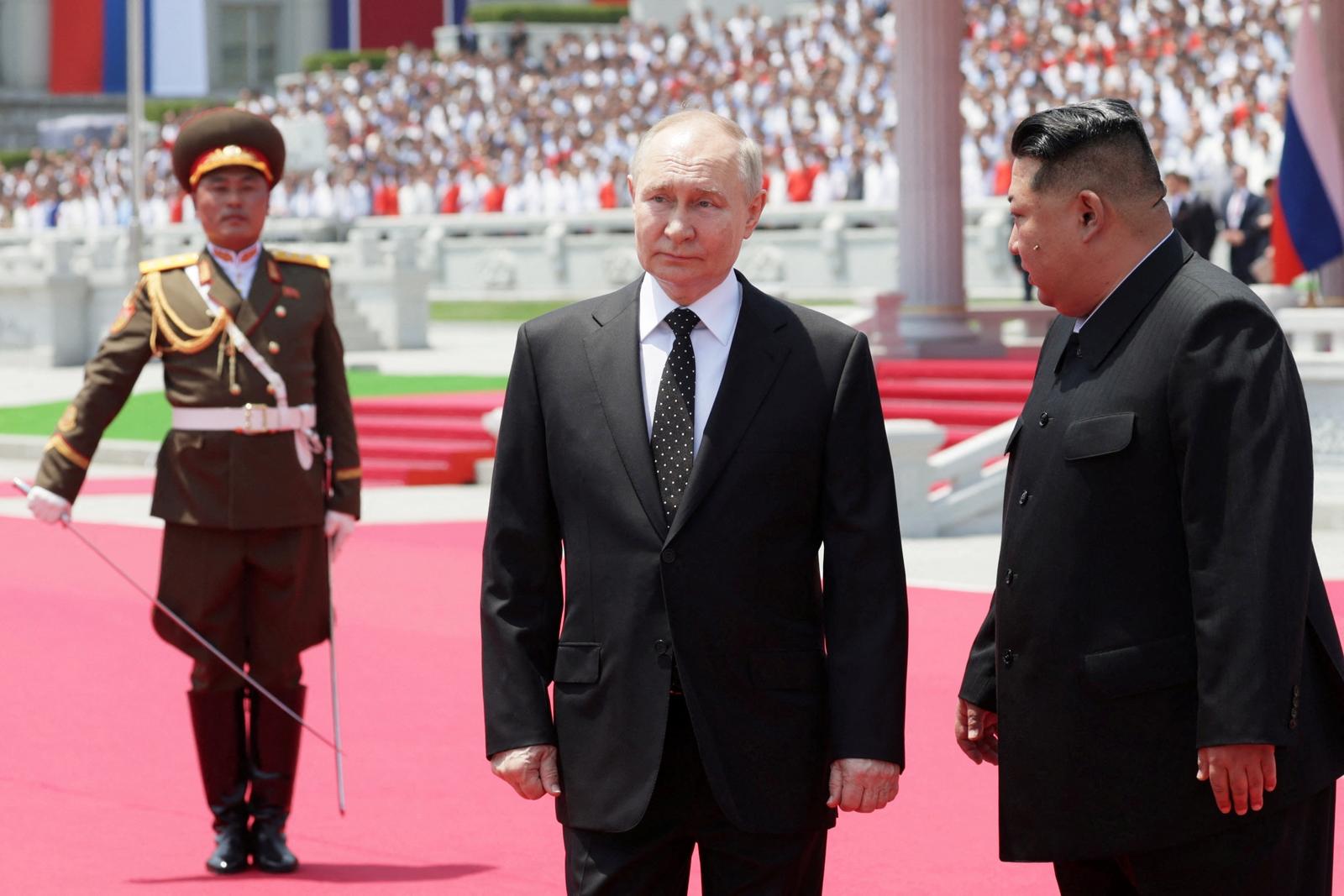 Vladimir Putin i Kim Jong Un
