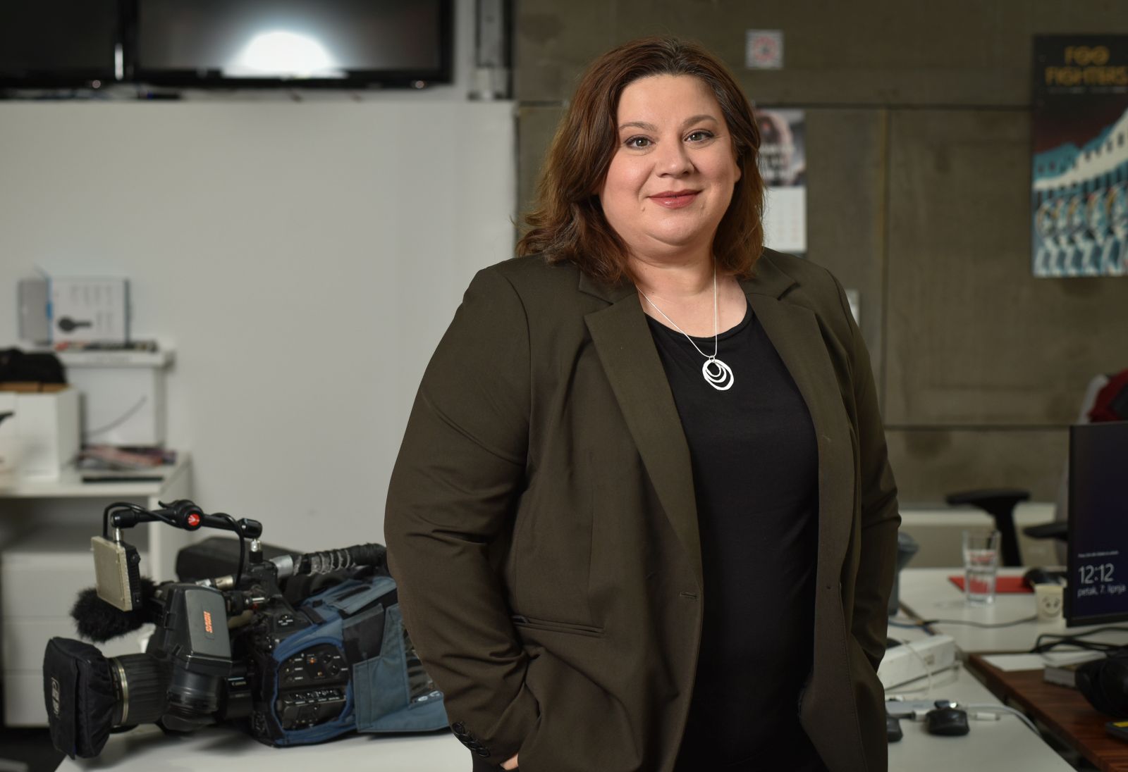 07.06.2024., Zagreb - Tanja Novak, programska urednica na televiziji Al Jazeera.



Photo Sasa ZinajaNFoto
