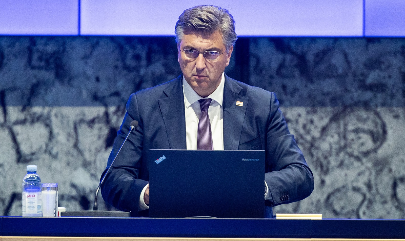 Zagreb, 6.6.2024 - Sjednica Vlade Republike Hrvatske. Na slici Andrej Plenković.
Foto Hina/ Dario GRZELJ/ dag