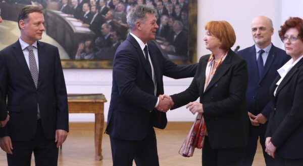 13.03.2024., Zagreb - Novi Glavni drzavni odvjetnik Ivan Turudic prisegnuo je danas pred predsjednikom Sabora Gordanom Jandrokovicem. Photo: Patrik Macek/PIXSELL