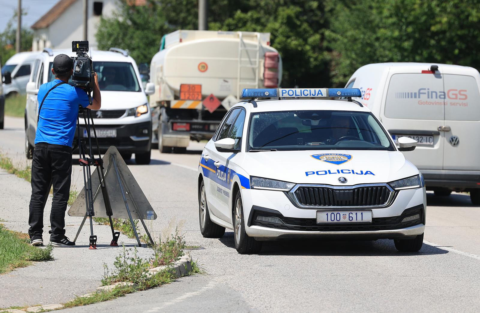 10.06.2024., Popovaca - U Dojoj Vlahinickoj smrtno stradalo dijete u prometnoj nesreci. Photo: Marko Prpic/PIXSELL