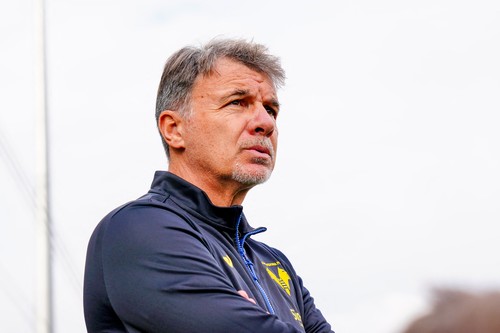 The head coach Marco Baroni (Hellas Verona FC) during the Italian championship Serie A football match between AC Monza and Hellas Verona on February 11, 2024 at U-Power Stadium in Monza, Italy - Photo Morgese-Rossini / DPPI,Image: 845647127, License: Rights-managed, Restrictions: Hungary Out, Model Release: no, Credit line: ALESSIO MORGESE / AFP / Profimedia