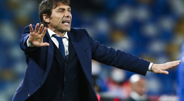 Italy: Serie a football match SSC Napoli vs Inter Italian coach Antonio Conte is the likely coach of SSC Napoli 2024-25 at his last appearance at the Maradona Stadium during the Serie A football match between SSC Napoli and Inter at the Diego Armando Maradona Stadium, Naples, Italy, on 18 April 2021 ABPH2080 Copyright: xAntonioxBalascox,Image: 878045752, License: Rights-managed, Restrictions: Credit images as "Profimedia/ IMAGO", Model Release: no, Credit line: Antonio Balasco / imago sportfotodienst / Profimedia