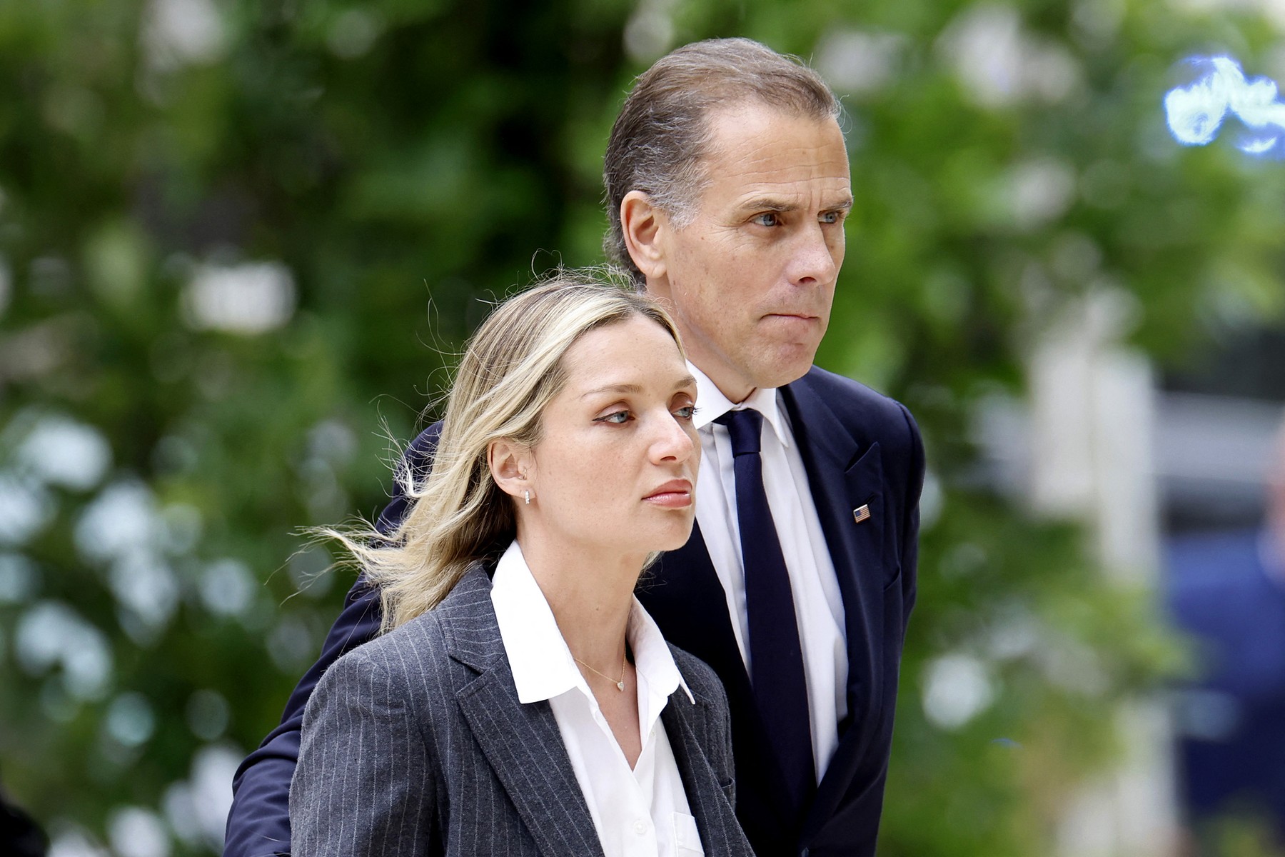 Hunter Biden sa suprugom