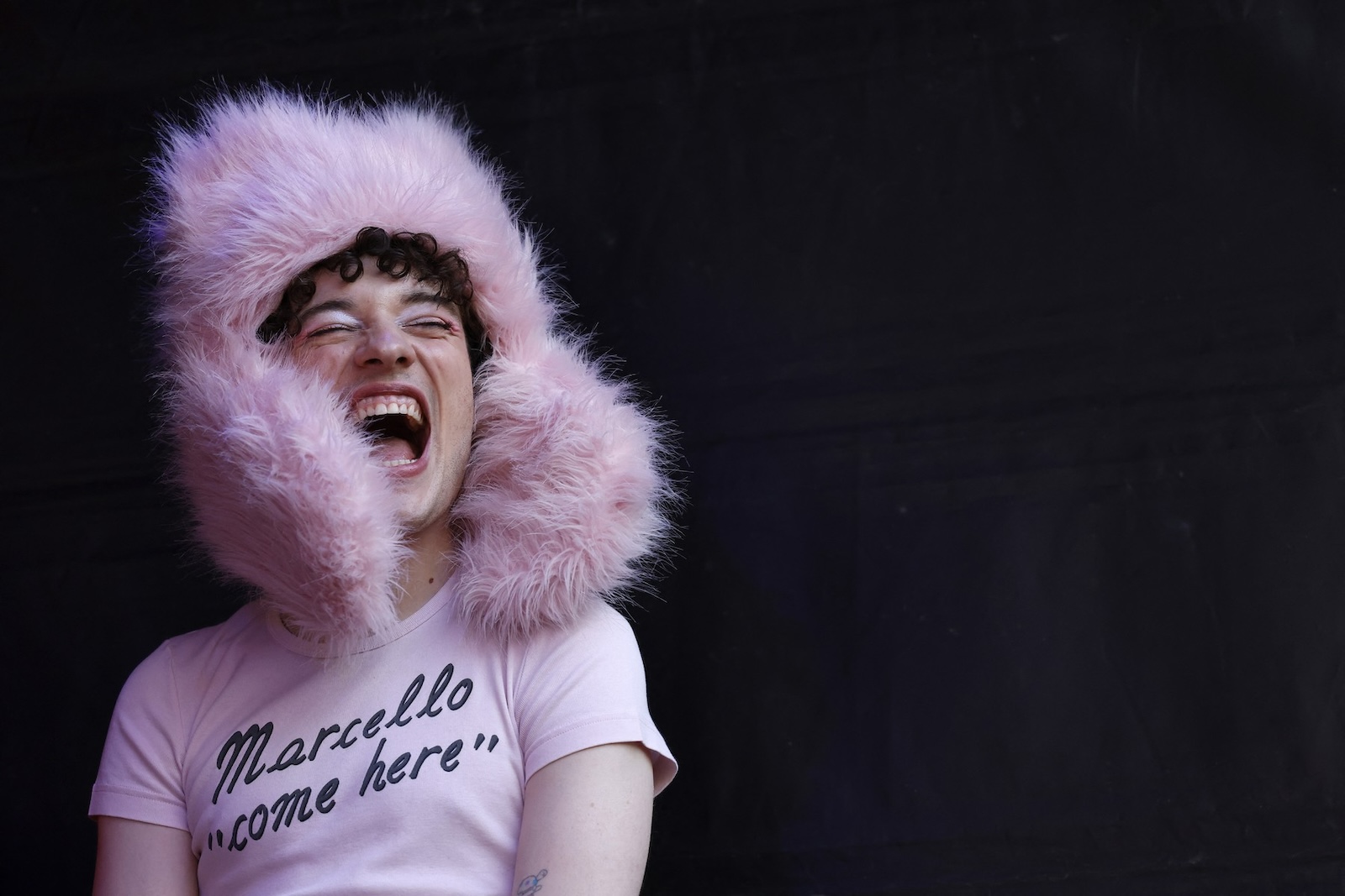 Swiss singer Nemo Mettler, also known as Nemo, winner of the 68th Eurovision Song Contest (ESC) 2024 with the song "The Code" reacts during a welcome event at his hometown in Biel on June 17, 2024.,Image: 882431887, License: Rights-managed, Restrictions: , Model Release: no, Credit line: STEFAN WERMUTH / AFP / Profimedia