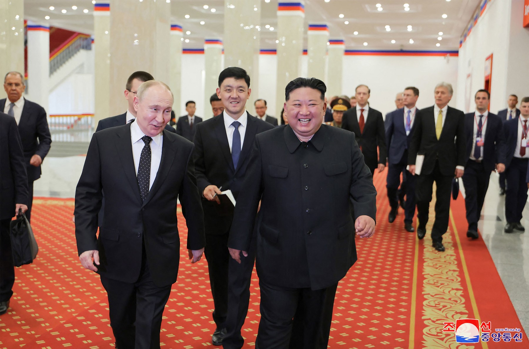 Vladimir Putin i Kim Jong Un