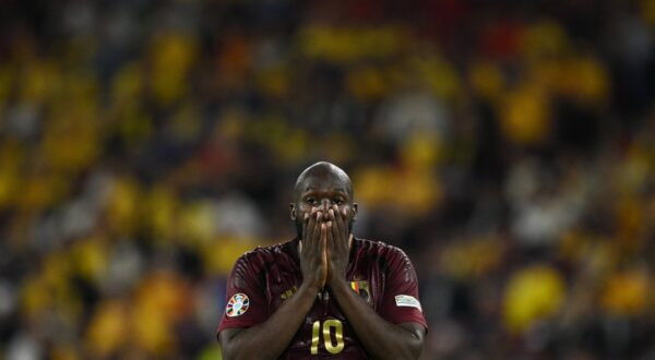 Mg Colonia Germania 22/06/2024 - Euro 2024 / Belgio-Romania / foto Matteo Gribaudi/Image nella foto: Romelu Lukaku,Image: 884039581, License: Rights-managed, Restrictions: PUBLICATIONxNOTxINxITA, Credit images as "Profimedia/ IMAGO", Model Release: no, Credit line: www.imagephotoagency.it / imago sportfotodienst / Profimedia