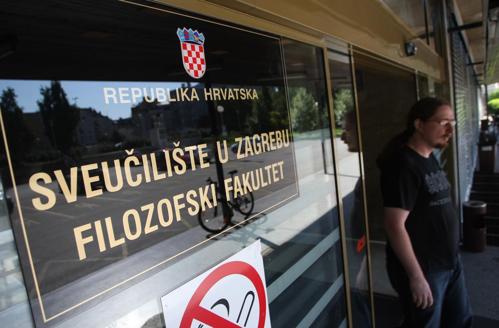 01.09.2010. Zagreb, Hrvatska - Filozofski fakultet.rphoto: Petar Glebov/PIXSELL