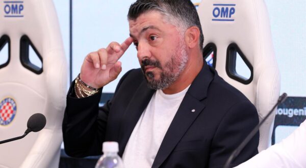 18.06.2024. Split - Sluzbeno predstavljen novi trener Hajduka Gennaro Gattuso  Photo: Ivo Cagalj/PIXSELL