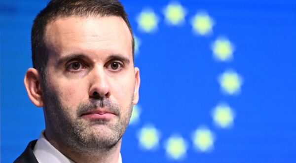 BRUSSELS, BELGIUM - JUNE 26: Montenegrin Prime Minister Milo Spajic attends a joint press conference following EU-Montenegro Intergovernmental Conference in Brussels, Belgium on June 26, 2024. Dursun Aydemir / Anadolu/ABACAPRESS.COM,Image: 884926532, License: Rights-managed, Restrictions: , Model Release: no, Credit line: AA/ABACA / Abaca Press / Profimedia