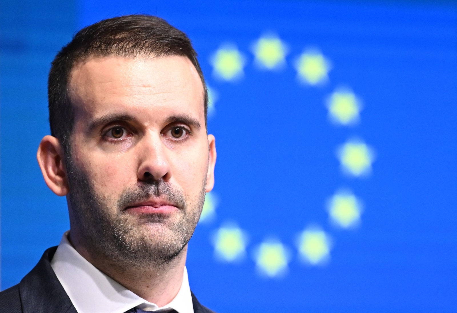 BRUSSELS, BELGIUM - JUNE 26: Montenegrin Prime Minister Milo Spajic attends a joint press conference following EU-Montenegro Intergovernmental Conference in Brussels, Belgium on June 26, 2024. Dursun Aydemir / Anadolu/ABACAPRESS.COM,Image: 884926532, License: Rights-managed, Restrictions: , Model Release: no, Credit line: AA/ABACA / Abaca Press / Profimedia