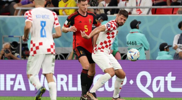 01.12.2022., stadion Ahmad Bin Ali, Al Rayyan, Katar - FIFA Svjetsko prvenstvo, skupina F, 3. kolo, Hrvatska - Belgija. Photo: Goran Stanzl/PIXSELL