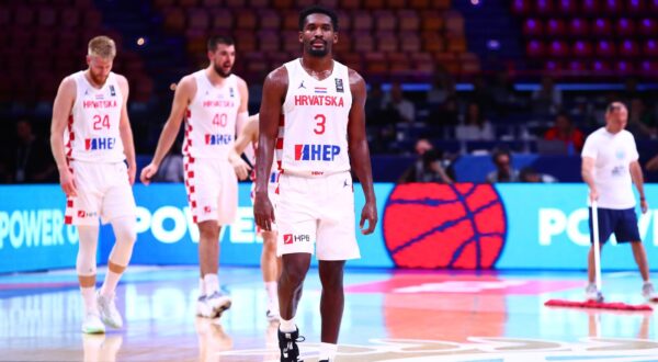 03.07.2024.; Grcka; Pirej - Kvalifikacijski kosarkaski turnir za Olimpijske igre u Parizu; Hrvatska - Novi Zeland Photo: Klodian Lato/EUROKINISSI/PIXSELL/PIXSELL
