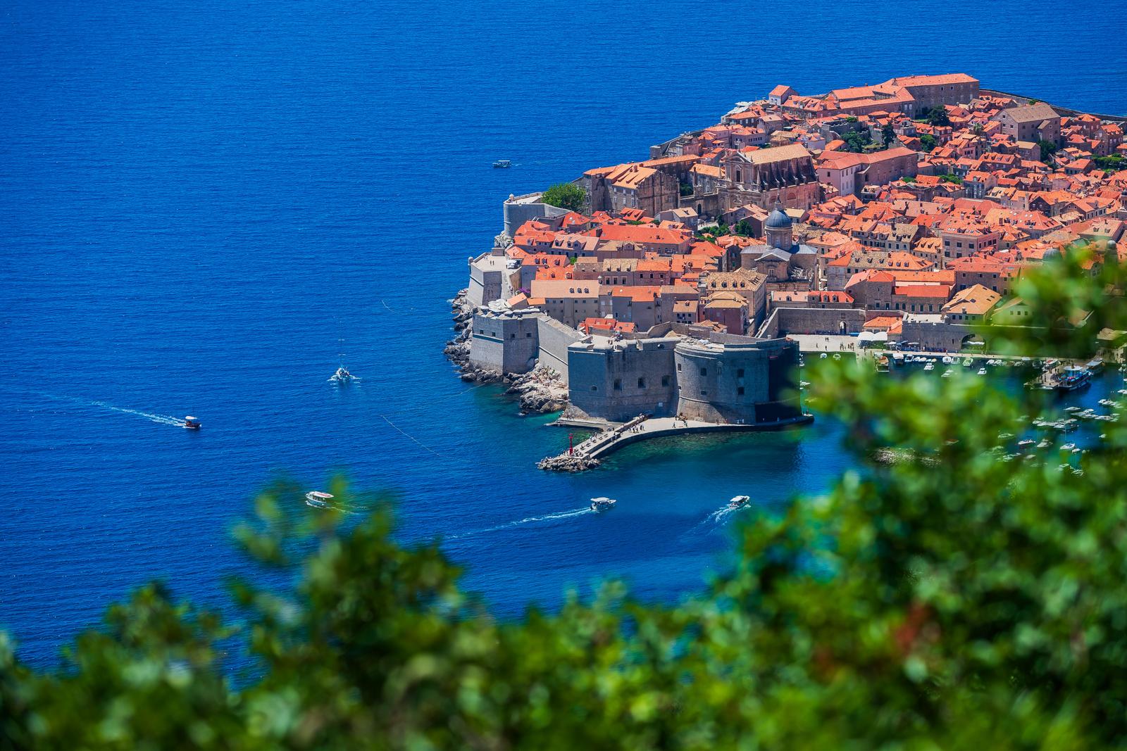 04.06.2024., Dubrovnik - Panorame Dubrovnika i okolice sa Srdja. Photo: Zvonimir Barisin/PIXSELL
