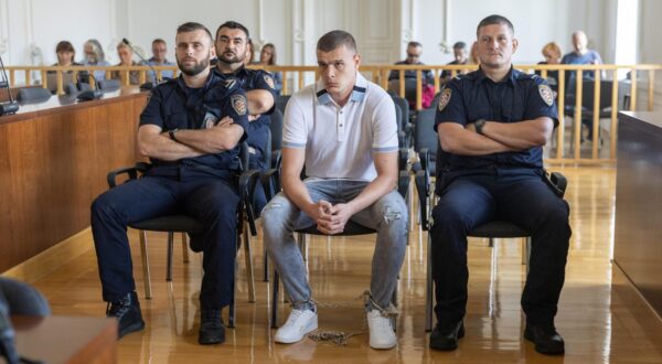 04.07.2024. Osijek  -  Sudenje policajcu Marku Smazilu za ubojstvo djevojke Mihaele Berak Photo: Borna Jaksic/PIXSELL