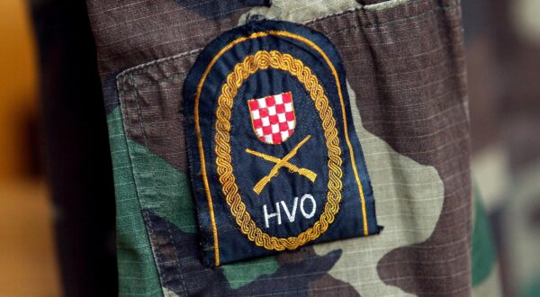 04.11.2016., Sibenik - Obiljezje Hrvatskoga vijeca obrane."nPhoto: Dusko Jaramaz/PIXSELL