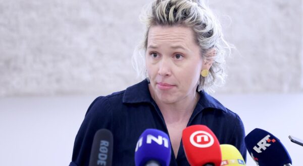 05.07.2024., Zagreb - Na konferenciji za medije odrznaoj u Saboru o aktualnim temama govorila je Ivana Kekin. Photo: Patrik Macek/PIXSELL