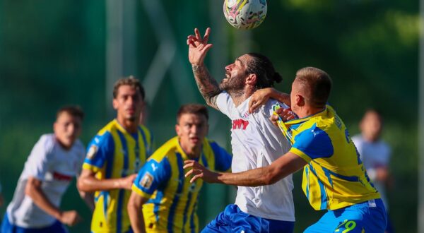 06.07.2024.,  Bled - Prijateljska utakmica Sahtar Donjeck - Hajduk na tereneu NK Triglav Kranj u Sloveniji. Marko Livaja. Photo: Matija Habljak/PIXSELL
