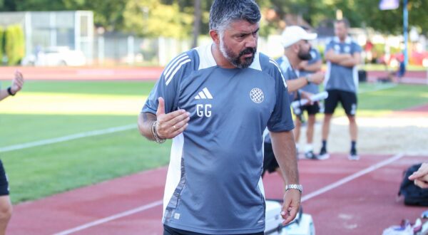 06.07.2024.,  Bled - Prijateljska utakmica Sahtar Donjeck - Hajduk na tereneu NK Triglav Kranj u Sloveniji.  Gennaro Gattuso. Photo: Matija Habljak/PIXSELL