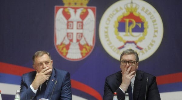 Milorad Dodik i Aleksandar Vučić