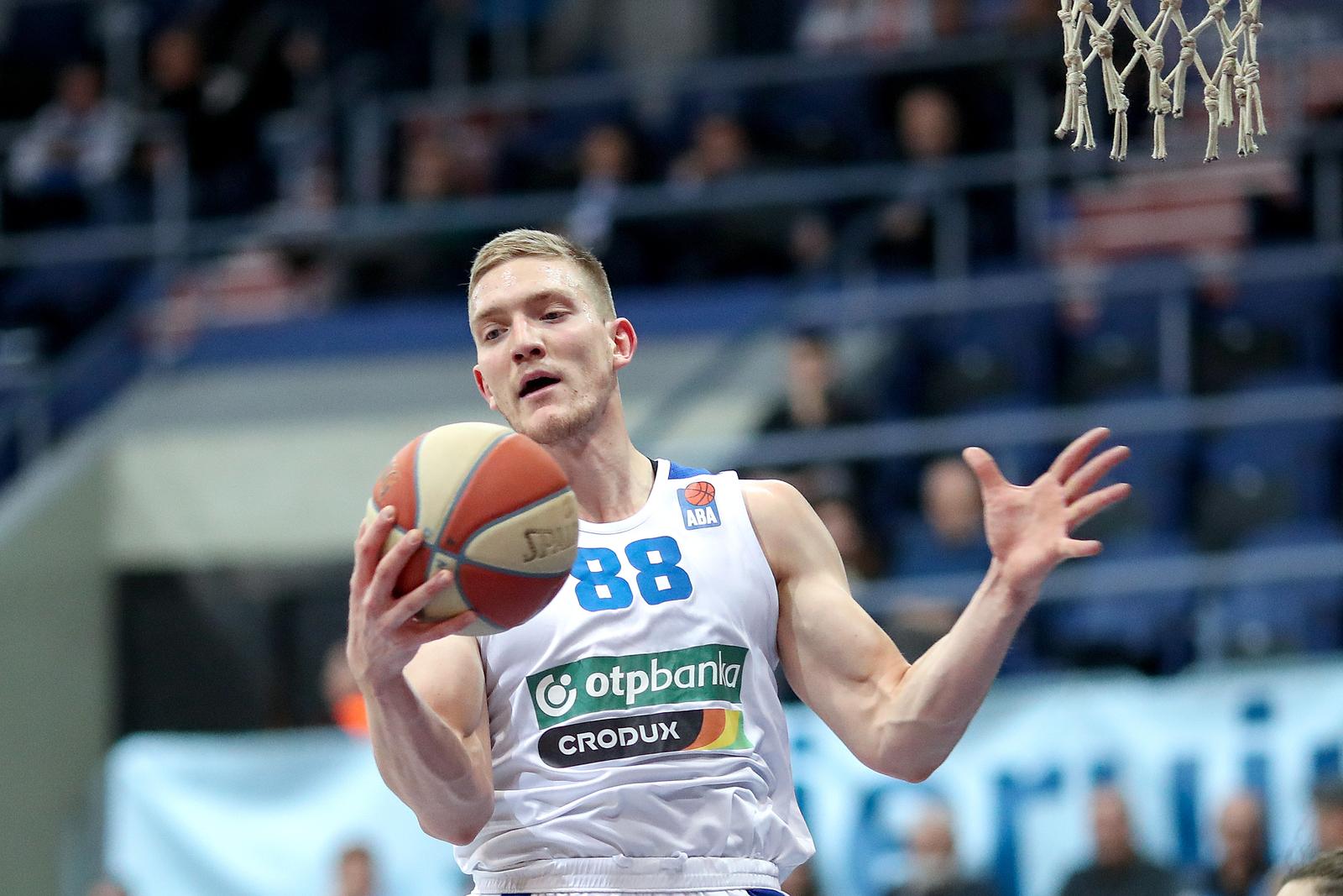 10.01.2020.,  KC Drazen Petrovic, Zagreb - ABA liga, 15. kolo, KK Cibona - KK Zadar.  Dominic Gilbert.rPhoto: Igor Kralj/PIXSELL