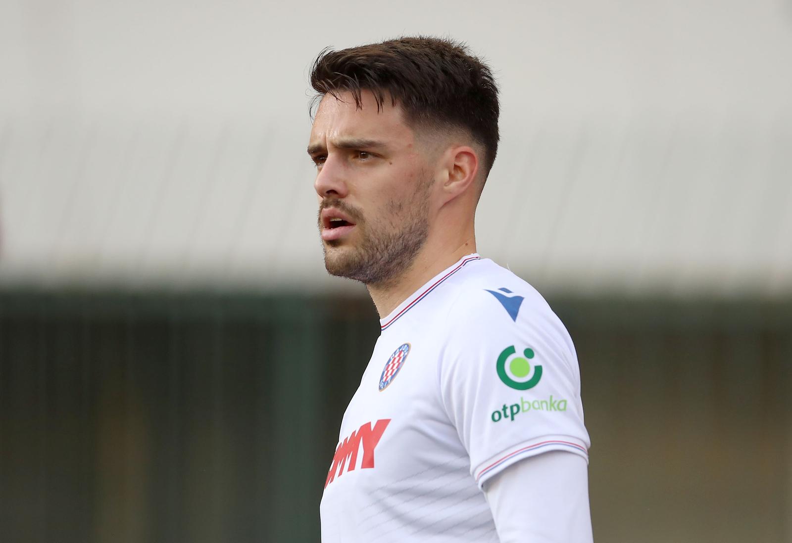 11.02.2024., stadion Poljud, Split - SuperSport HNL, 22. kolo, HNK Hajduk - NK Slaven Belupo. Josip Brekalo Photo: Zvonimir Barisin/PIXSELL