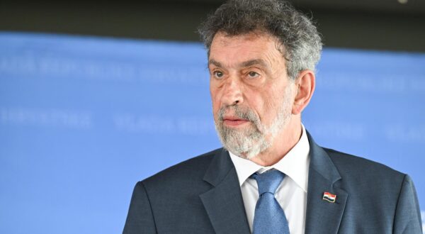 11.7.2024., Zagreb - U NSK je odrzana sjednica Vlade Republike Hrvatske. Nakon sjednice ministar Radovan Fuchs dao je izjave za medije. Photo: Davorin Visnjic/PIXSELL