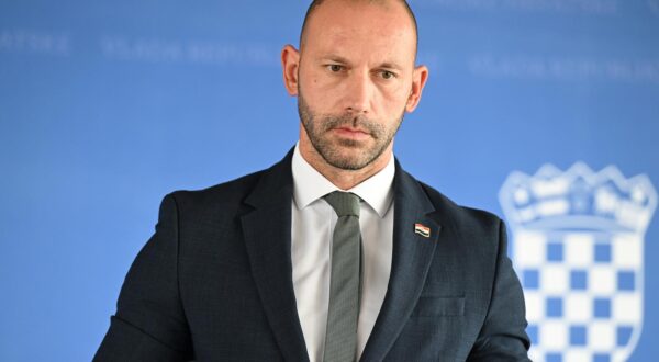 11.07.2024., Zagreb - U NSK je odrzana sjednica Vlade Republike Hrvatske. Nakon sjednice ministar Damir Habijan dao je izjavu za medije. Photo: Davorin Visnjic/PIXSELL