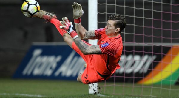 13.03.2018., stadion u Kranjcevicevoj ulici, Zagreb - Polufinale Hrvatskog nogometnog kupa, NK Lokomotiva - HNK Hajduk. Adrian Semper. r"nPhoto: Marko Lukunic/PIXSELL r"n