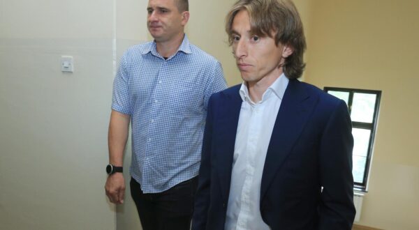 Luka Modrić na sudu